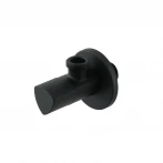 Кран приборный угловой Raftec Relo Black 1/2