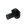 Кран приборный угловой Raftec Relo Black 1/2