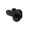 Кран приборный угловой Raftec Relo Black 1/2