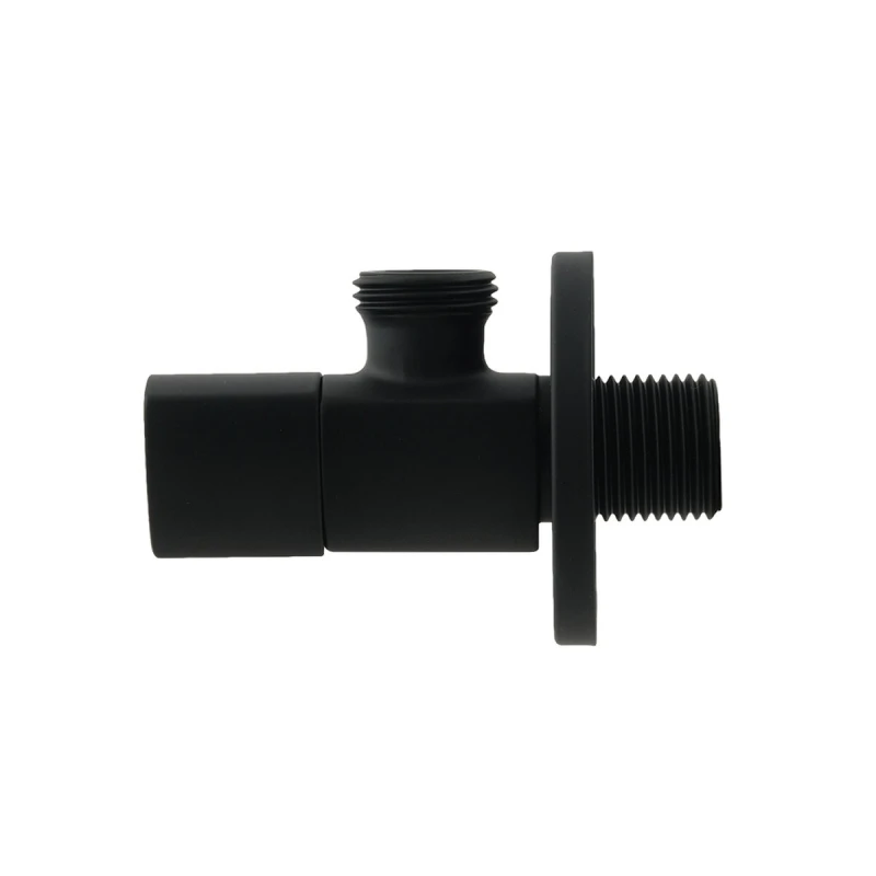 Кран приборный угловой Raftec Relo Black 1/2
