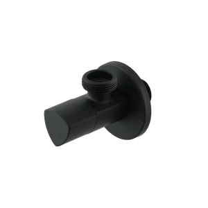 Кран приборный угловой Raftec Relo Black 1/2