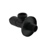 Кран приборный угловой Raftec Relo Black 1/2