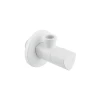 Кран приборный угловой Raftec Relo White 1/2