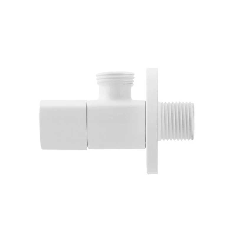 Кран приборный угловой Raftec Relo White 1/2
