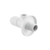 Кран приборный угловой Raftec Relo White 1/2