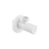 Кран приборный угловой Raftec Relo White 1/2