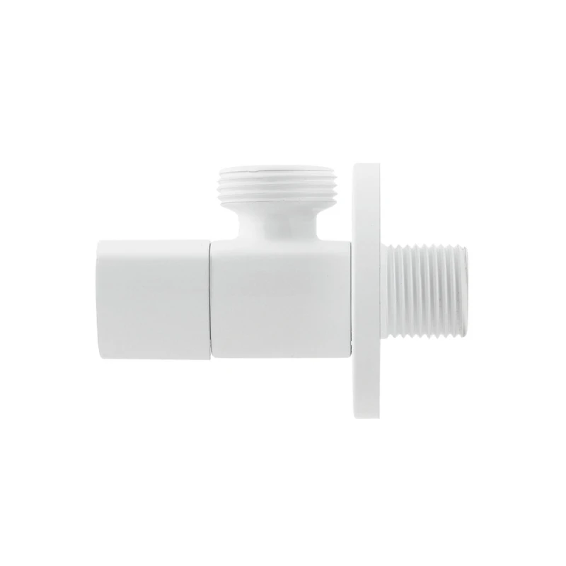 Кран приборный угловой Raftec Relo White 1/2