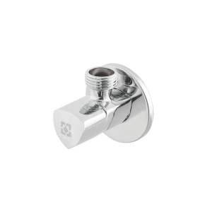 Кран приборный угловой Raftec Relo Silver mini 1/2