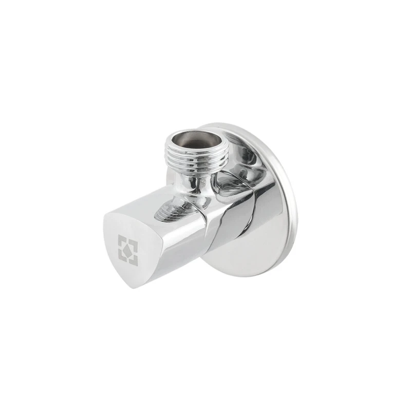Кран приборный угловой Raftec Relo Silver mini 1/2
