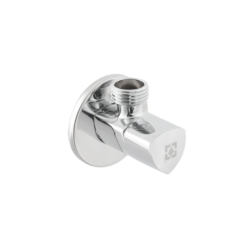 Кран приборный угловой Raftec Relo Silver mini 1/2