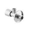 Кран приборный угловой Raftec Silver ABS handle 1/2