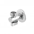 Кран приборный угловой с фильтром Raftec Silver 1/2