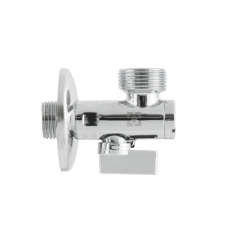 Кран приборный угловой с фильтром Raftec Silver 1/2