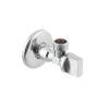 Кран приборный угловой Raftec Relo Silver 1/2