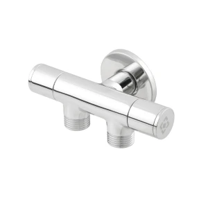 Кран приборный с керамическим зап.эл. Raftec Silver 1/2