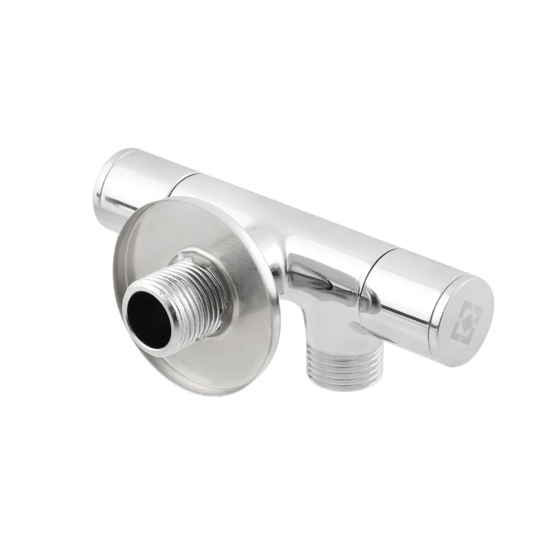 Кран приборный с керамическим зап.эл. Raftec Silver 1/2