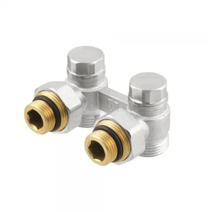 Вузол Raftec нижнього підключення радіатора кутовий 1/2"х3/4" HRKA11