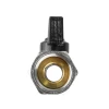 Кран кульовий міні Bugatti PN16 ВВ 1/2" арт.800 прапорець