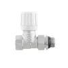 Клапан запірний прямий гвинтовий Raftec 1/2" x 1/2" (подача) (PVRK 11)