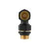 Комплект для підключення радіатора кутовий Raftec BLACK 1/2" DKTU11-B