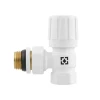 Комплект для підключення радіатора кутовий Raftec WHITE 1/2" DKU11-W
