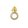 Кран кульовий Raftec YELLOW DN20 (3/4’’) ВВ метелик GRB2