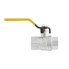 Кран кульовий Raftec YELLOW PN40 ВВ 1/2" ручка GRH1