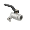 Кран кульовий з дренажем Raftec BLACK DN20 3/4" ВВ WDRH02