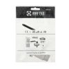Кран кульовий з дренажем Raftec BLACK DN20 3/4" ВВ WDRH02
