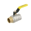 Кран кульовий Raftec YELLOW PN40 ЗВ 3/4" ручка GRH21