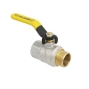 Кран кульовий Raftec YELLOW PN40 ЗВ 3/4" ручка GRH21