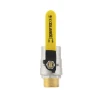 Кран кульовий Raftec YELLOW PN40 ЗВ 3/4" ручка GRH21