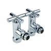 Кран вентильный угловой Raftec PN10 ЗВ 1/2"x3/4" RV-3034