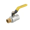 Кран кульовий Raftec YELLOW PN40 ЗВ 1/2" ручка GRH11