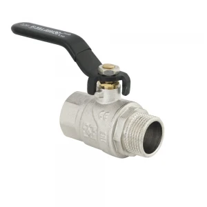 Кран шаровой Raftec BLACK PN20 ЗВ 3/4" ручка DRH21