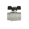 Кран кульовий Raftec BLACK PN40 ВВ 1" ручка DRB3