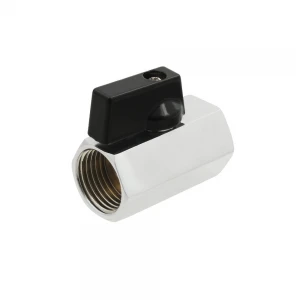 Кран шаровой Raftec BLACK PN10 ВВ 1/2" mini RVHSF01