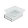 Мильниця настінна VENTA матове скло хром V120C