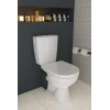 Унитаз-компакт Cersanit ARTECO New Clean On 011 вертикальний/нижній/дюропласт/мікроліфт