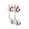 Коллектор Polmark 1"x3/4" 4 выхода с термоклапанами и расходомерами PBMF104