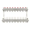 Коллектор Polmark 1"x3/4" 9 выходов с термоклапанами без евроконусов