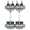 Колектор з витратомірами Raftec STEEL 1"х4