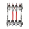 Колектор з витратомірами Raftec STEEL 1"х4