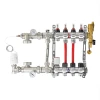 Колектор з витратомірами Raftec STEEL 1"х4