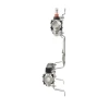 Колектор з витратомірами Raftec STEEL 1"х4