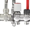 Колектор з витратомірами Raftec STEEL 1"х4