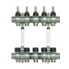 Колектор з витратомірами Raftec STEEL 1"х5