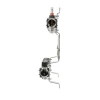 Колектор з витратомірами Raftec STEEL 1"х12 RC03-12