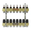 Колектор з витратомірами Raftec GOLD 1"х8 LCR-1.8