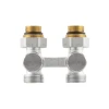 Вузол Raftec нижнього підключення радіатора прямий 1/2"х3/4" HRKS11